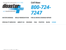 Tablet Screenshot of disasterplus247.com